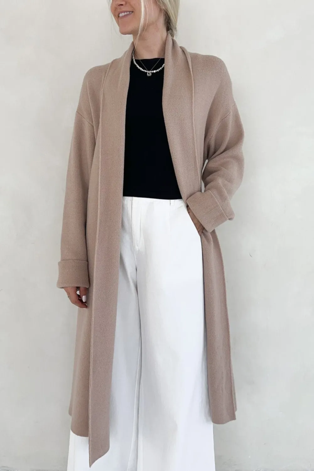 Washed Soft Knit Sweater