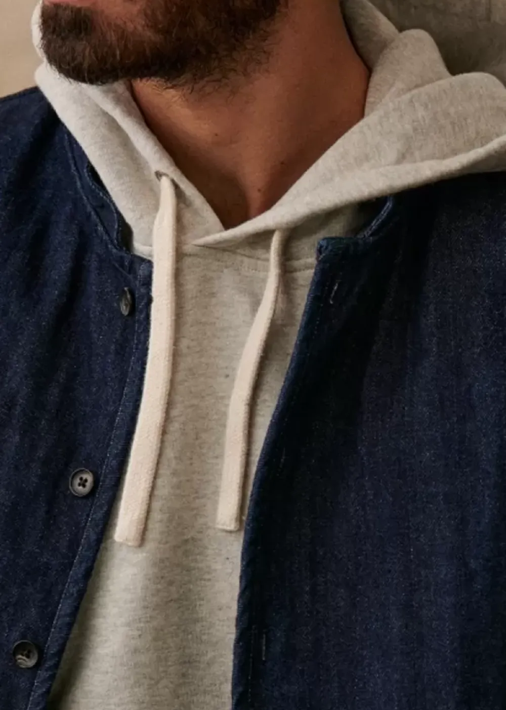 Daily Cardigan Denim