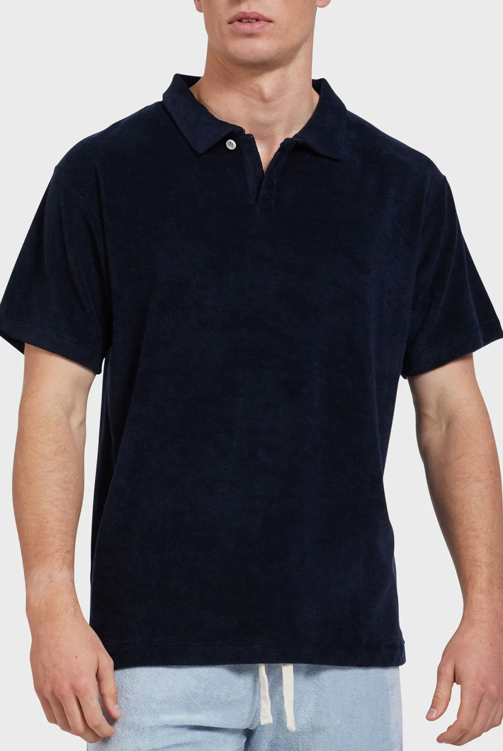 Short Sleeve Polo Neck Tee
