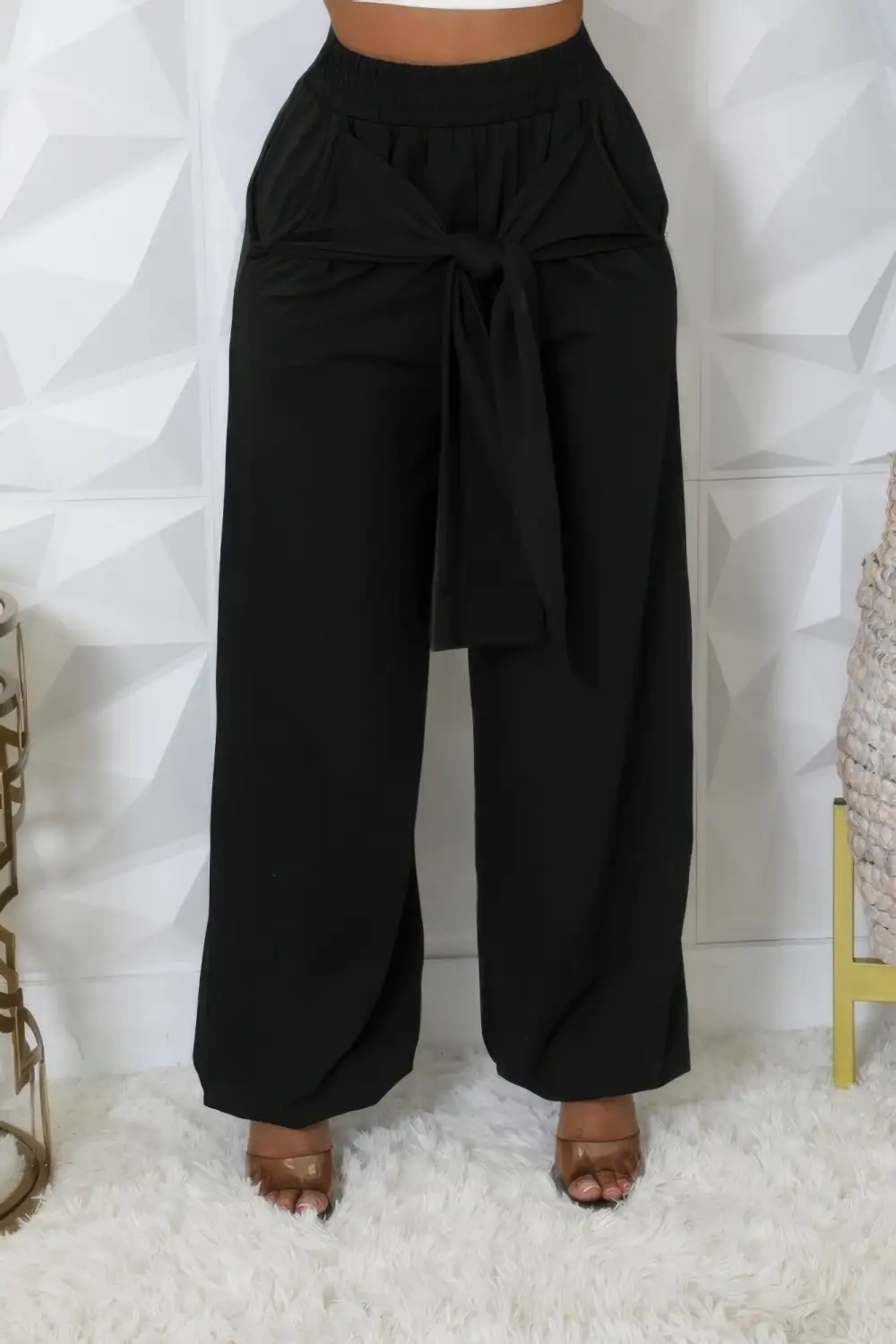High Waisted Stretch Pants