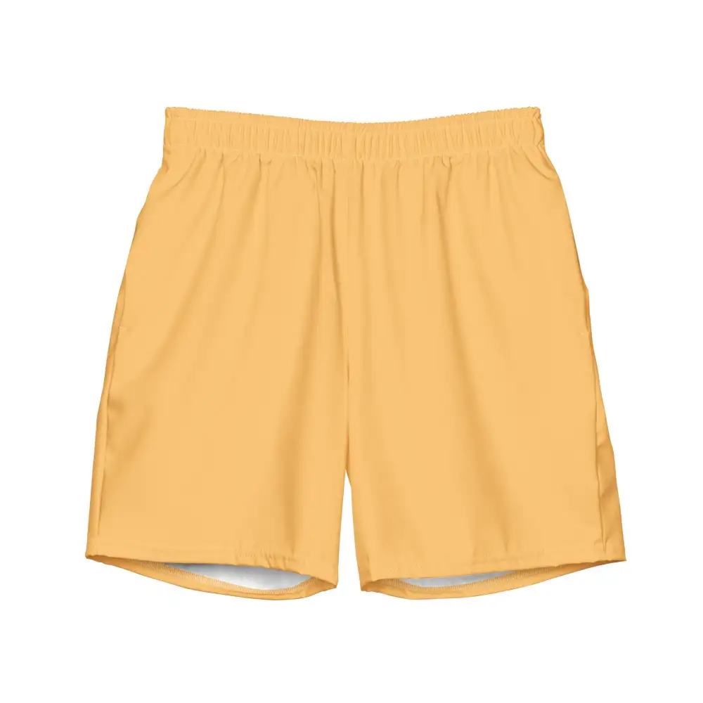 Stretch Printed Swim Trunks