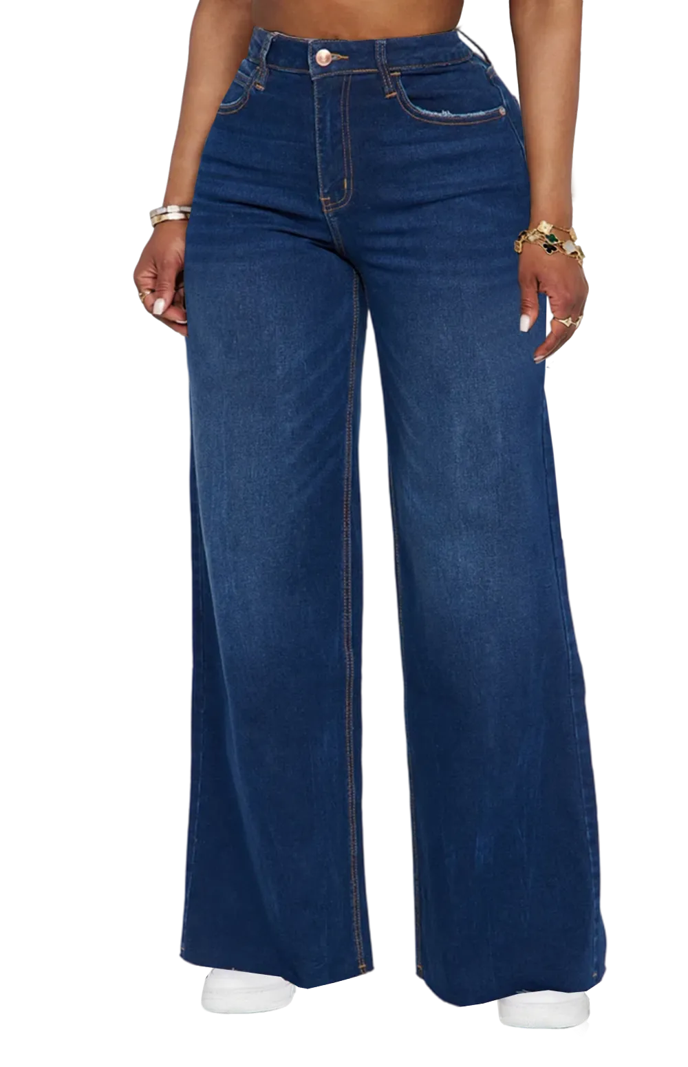 So Valid Stretch Wide Leg Jeans