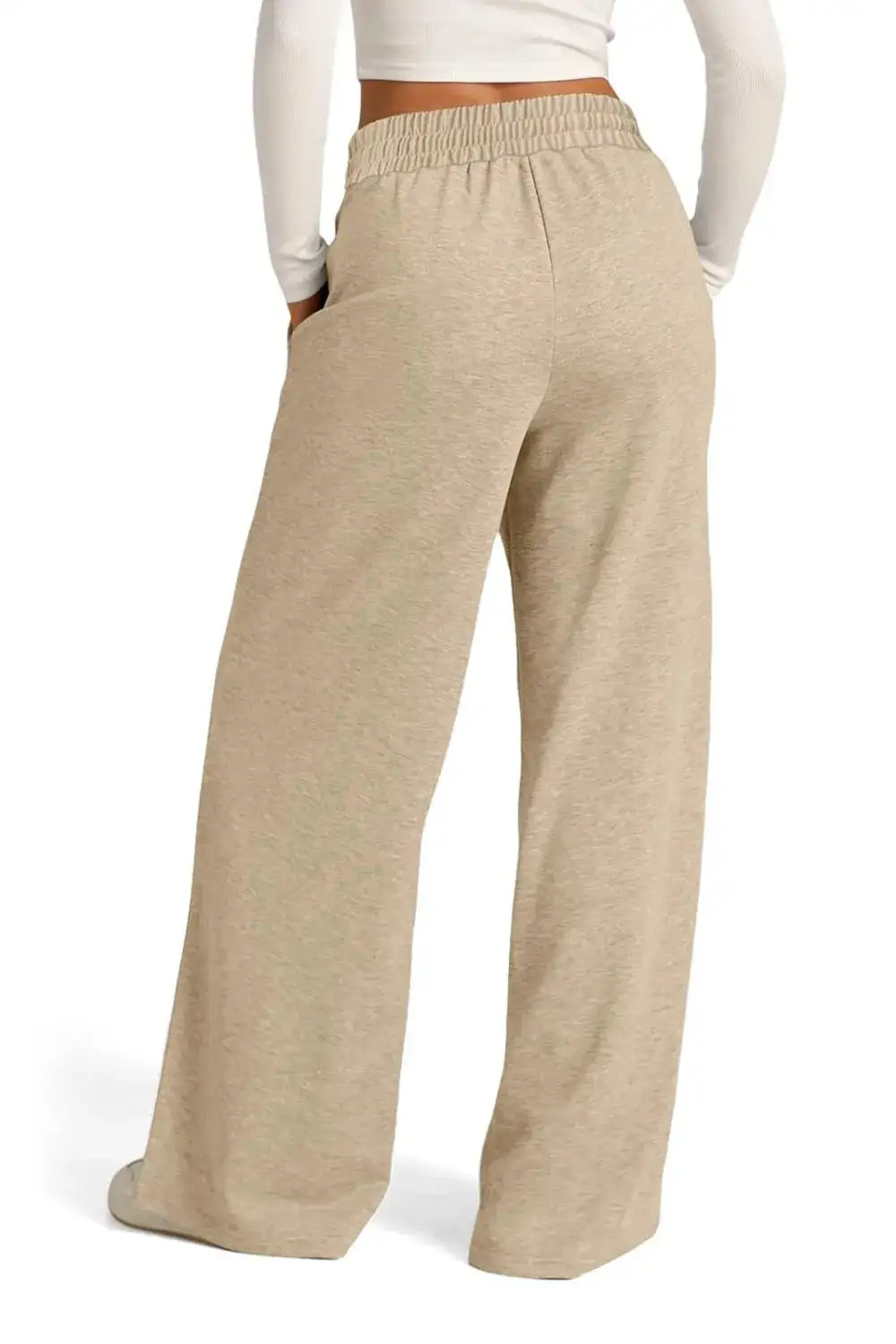 Lightweight High Waist Wide Leg Pants