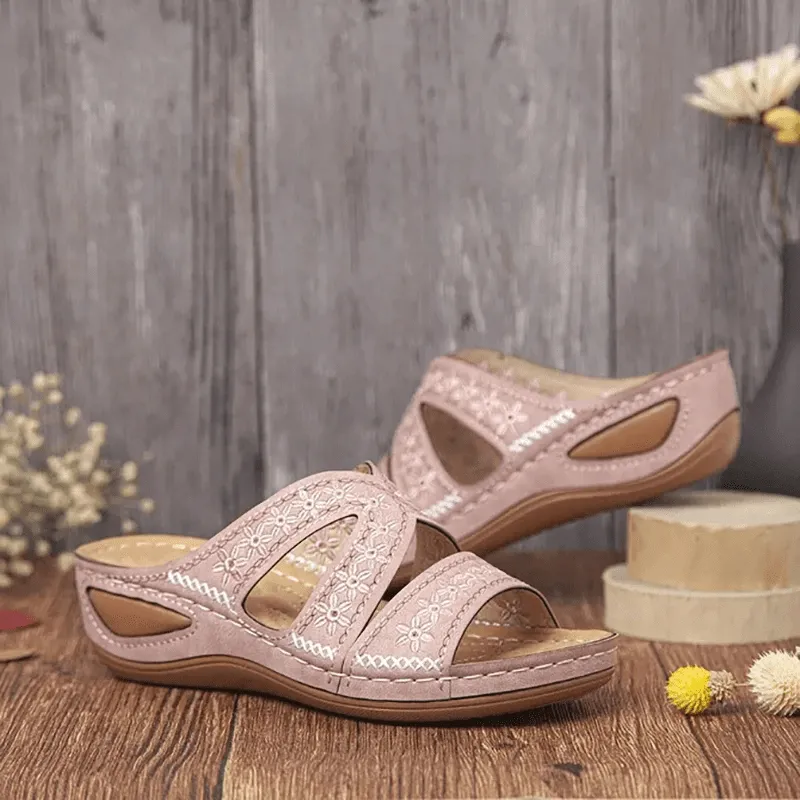 ?Premium Orthopedic Thick Platform Slipper Sandals
