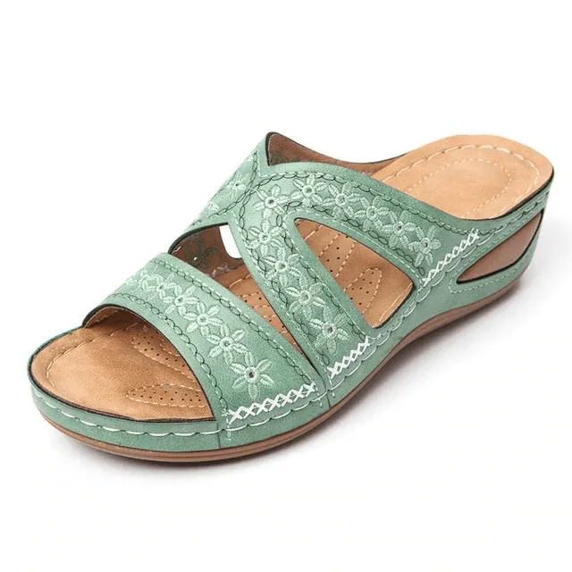 ?Premium Orthopedic Thick Platform Slipper Sandals