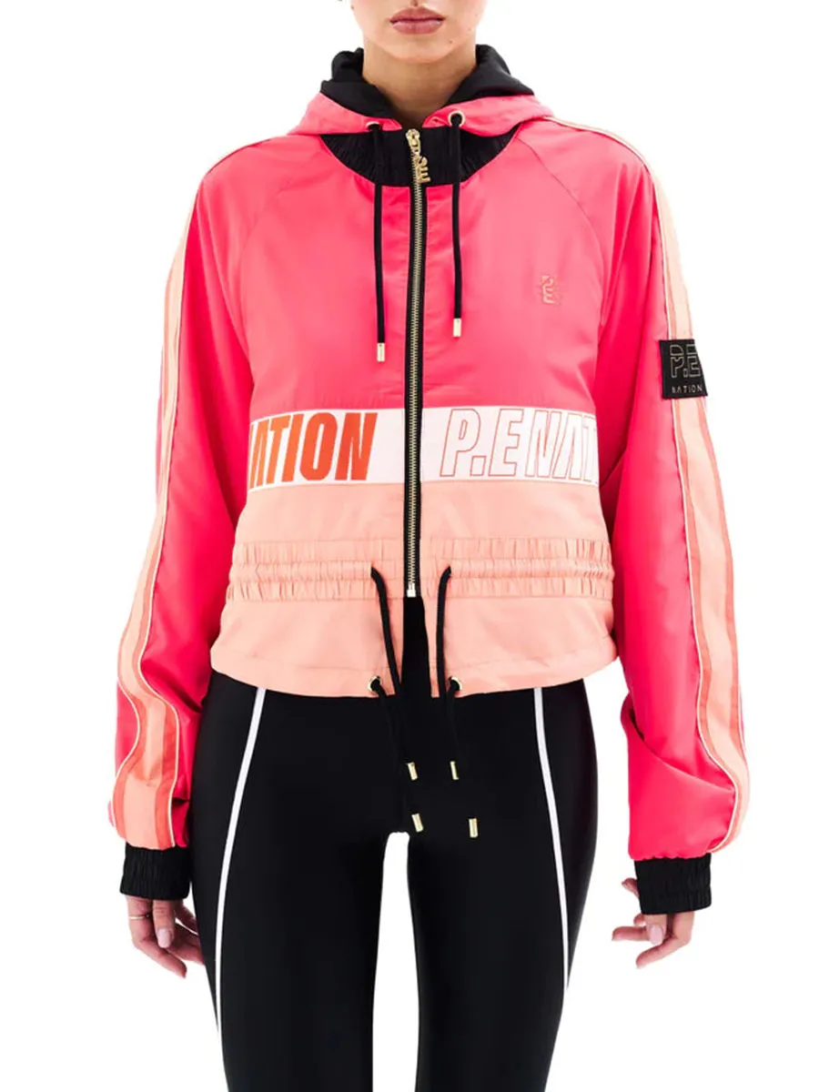ZIP UP CROPPED JACKET