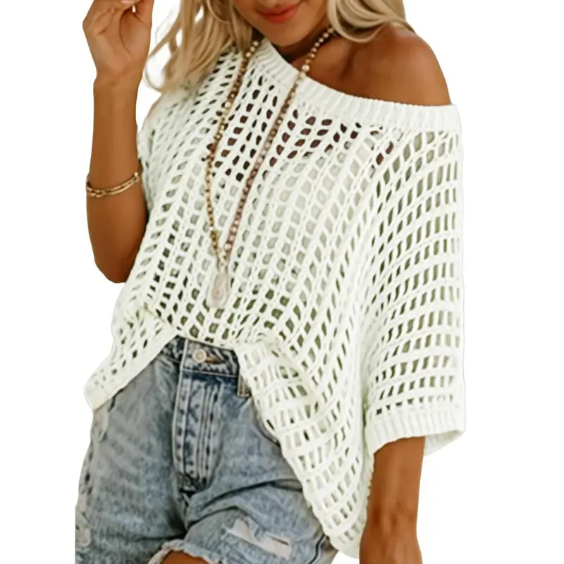 Women's Summer Crew Neck Short Sleeve Top