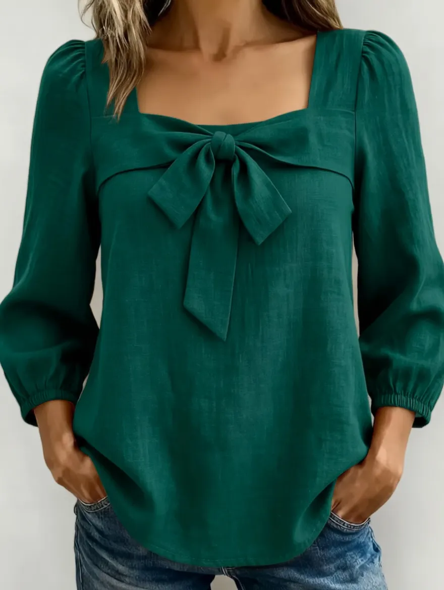 Women's Casual Fashion Pure Cotton Shirt