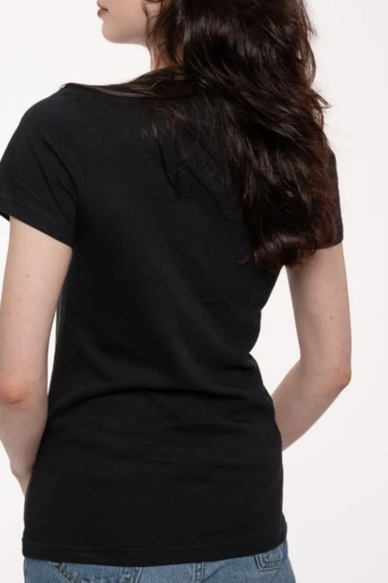 Casual Style Crew Neck Skinny Fit T Shirt
