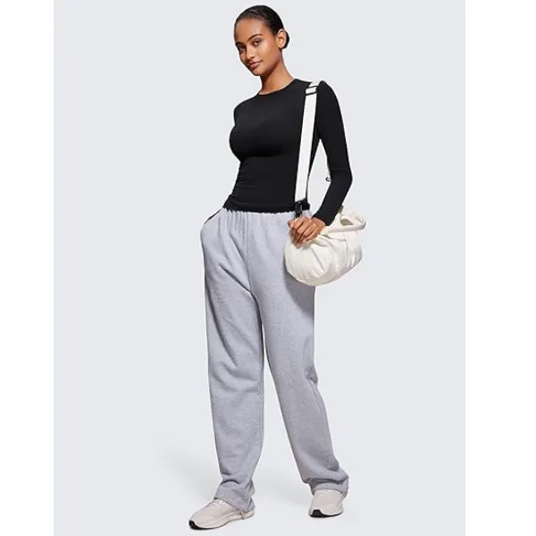 Long Sleeve Shirts for Women Soft Crew Neck Tight Tops