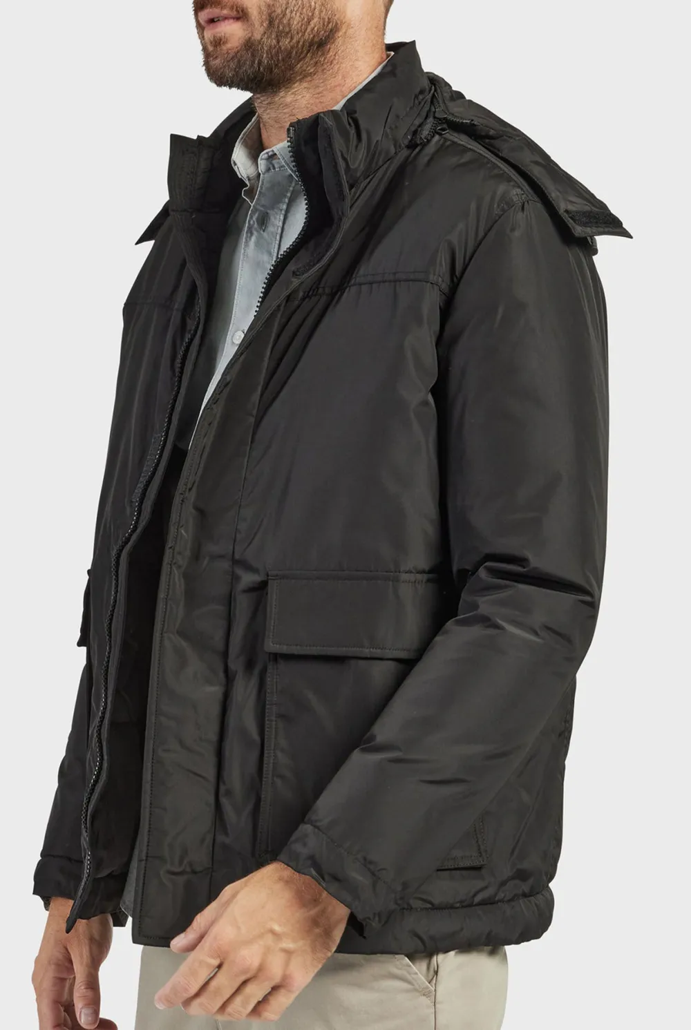 Shower Proof Cotton Blend Jacket