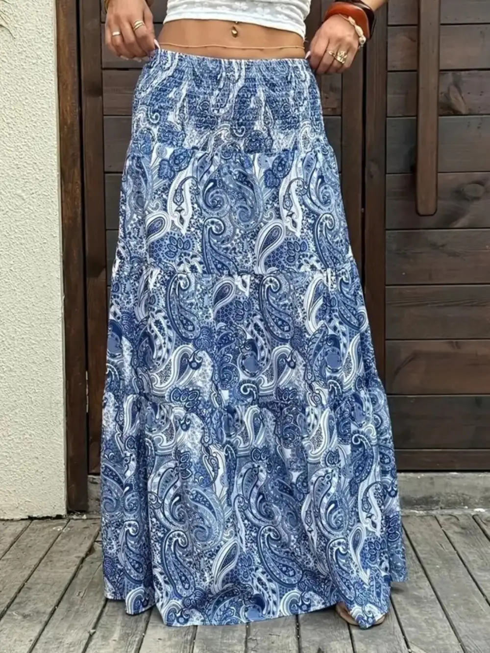 Sequin Maxi Skirt
