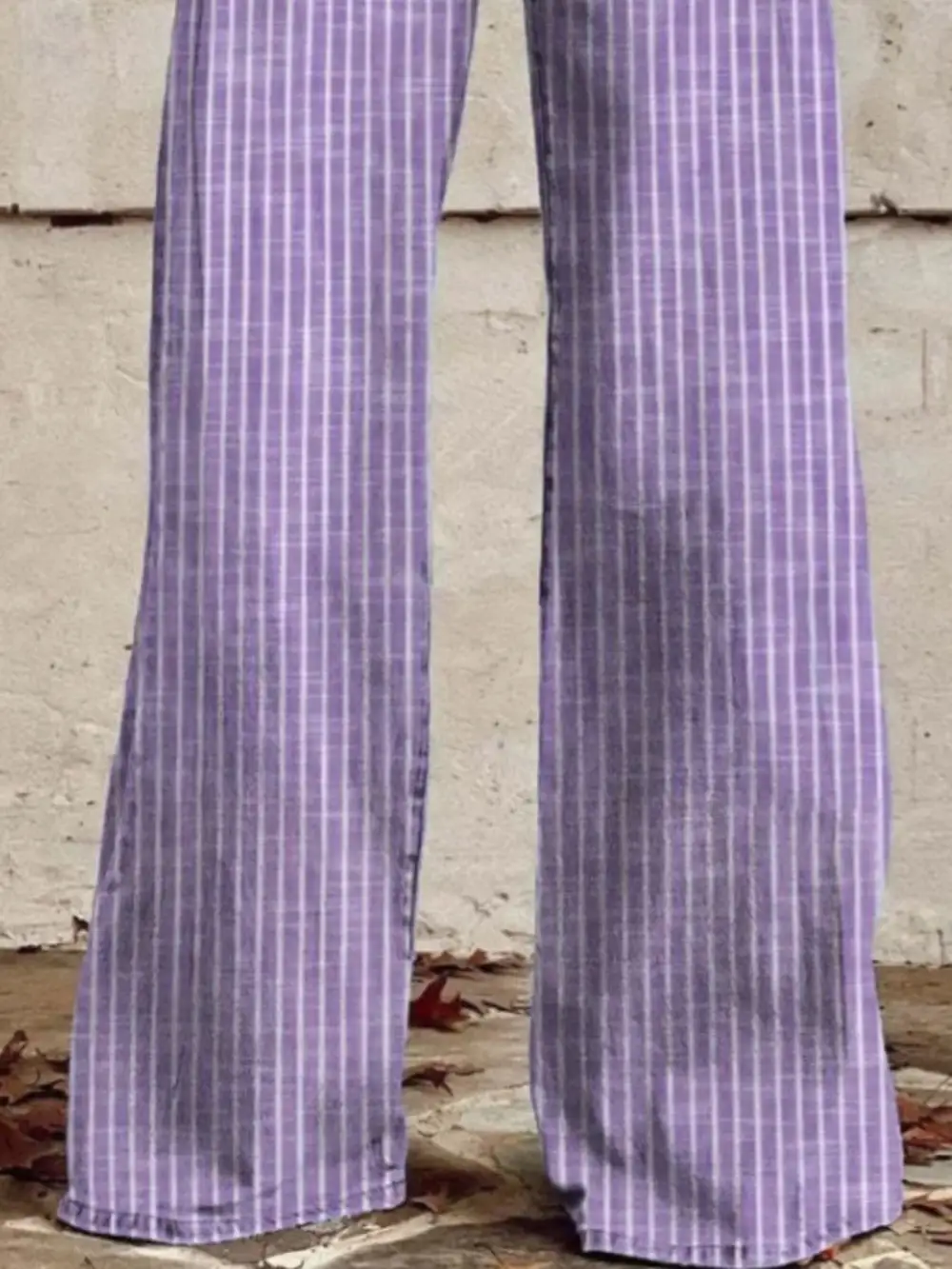Sharp High Waist Wide Leg Denim Jeans