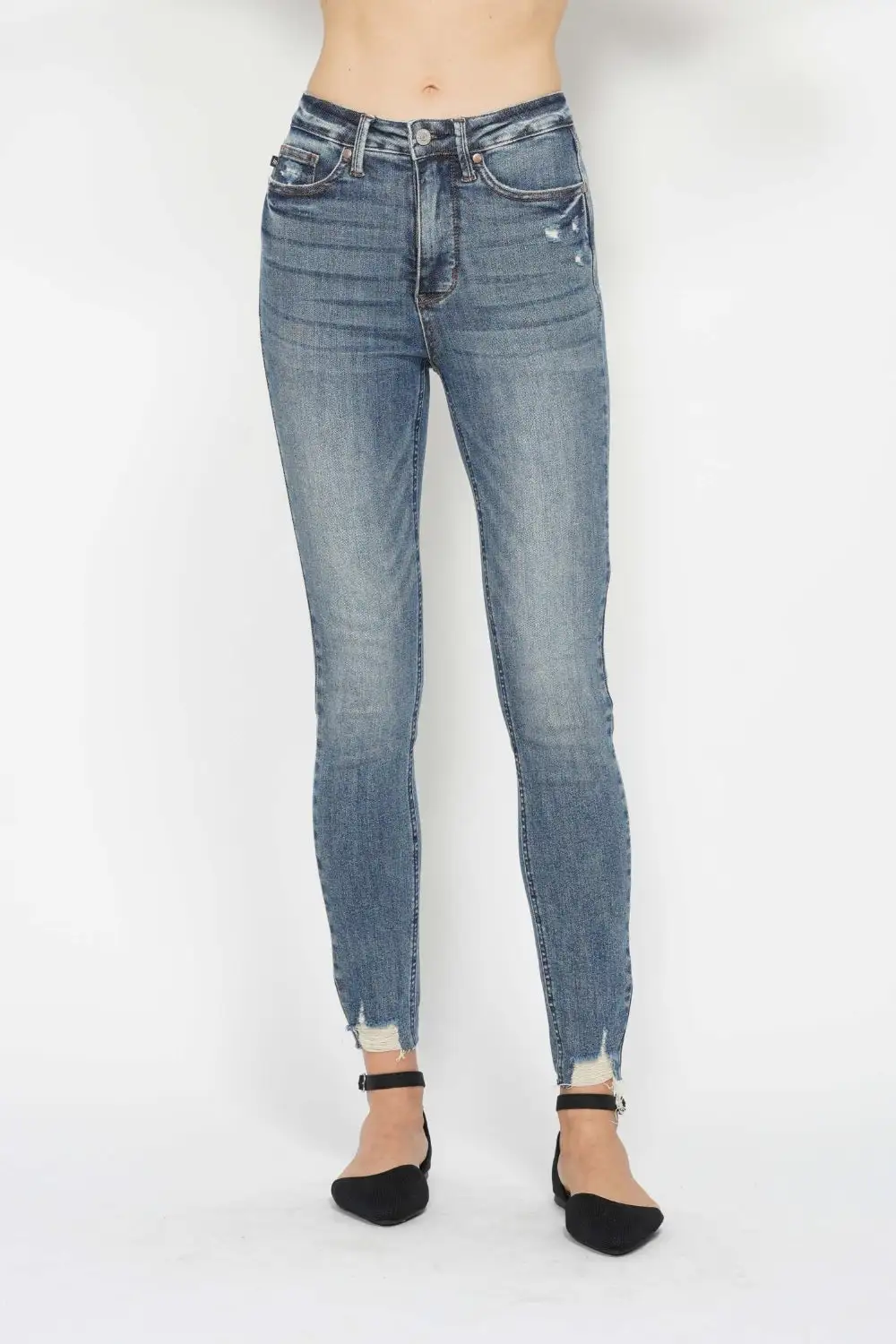 Sharp Skinny Denim Jeans