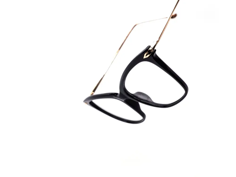 12-Pack All-Black Cat-Eye Clear Lens Eyeglasses