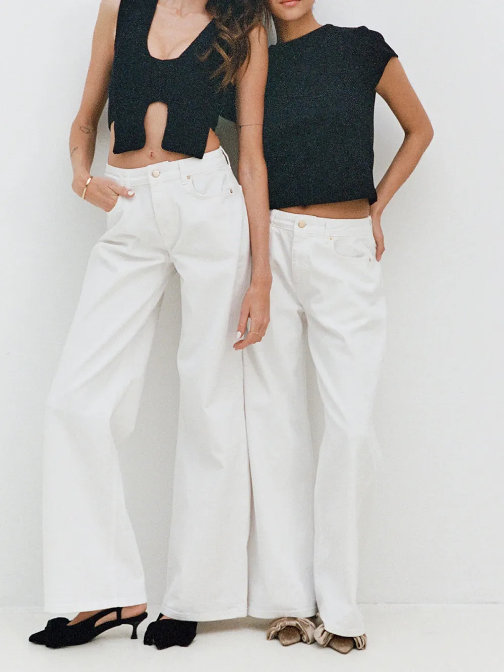 Mid-Waist Casual Style Jeans