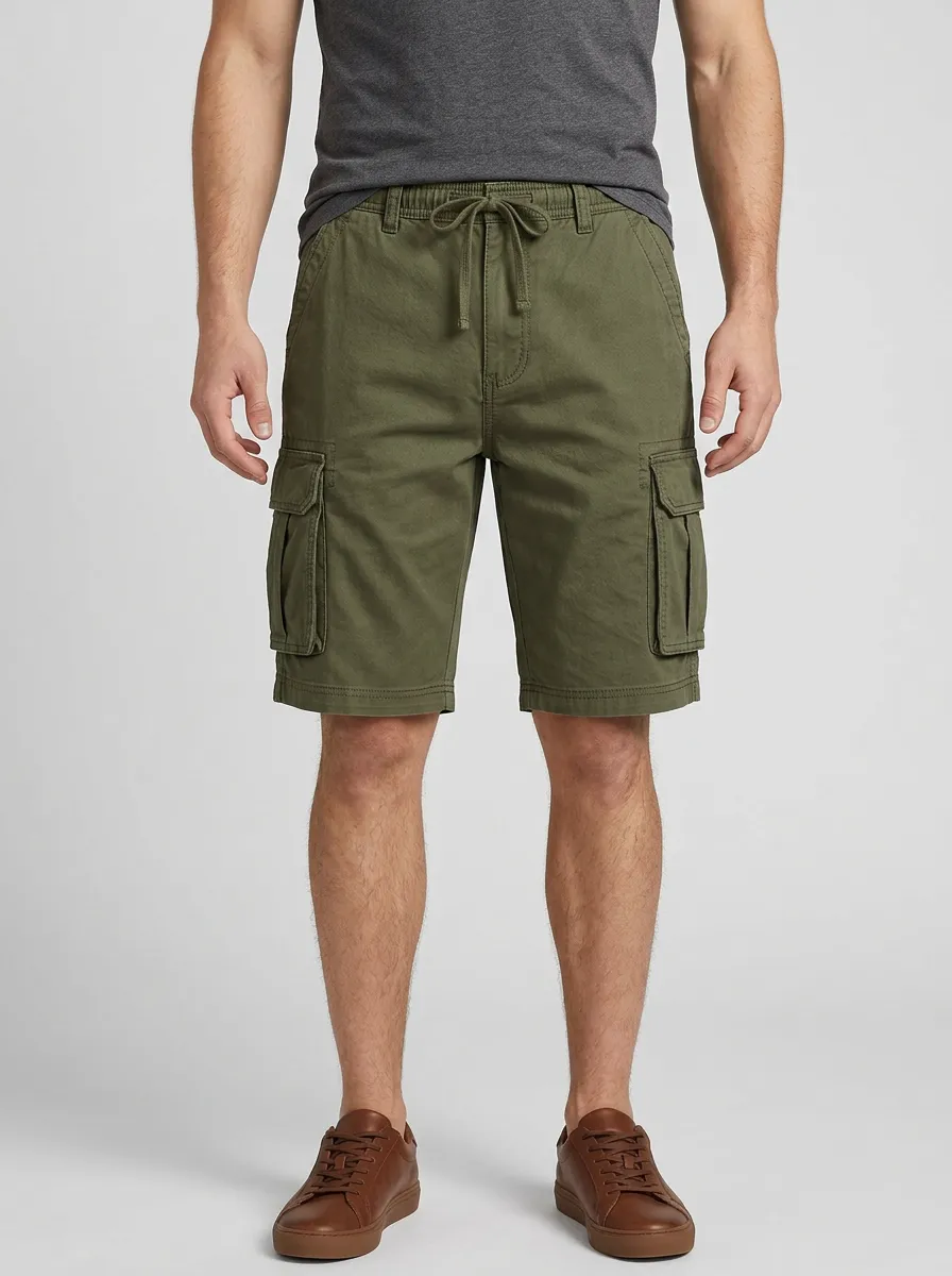 Structured Workwear Tactical Shorts