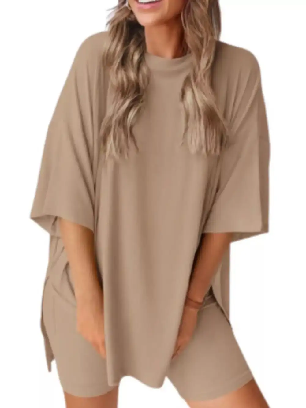 Half Sleeve T Shirt and Shorts Set