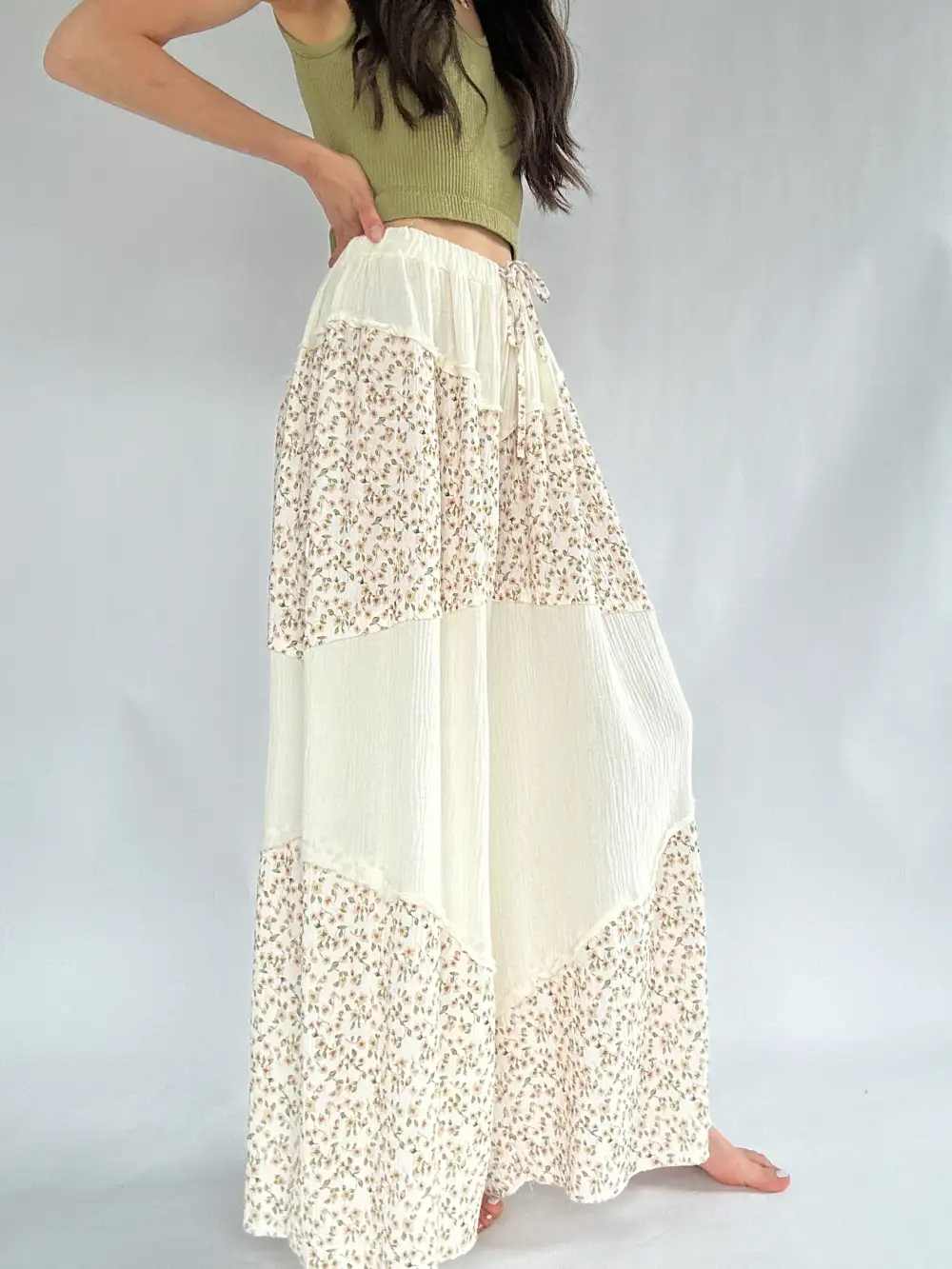 Floral Street Wide Leg Pants