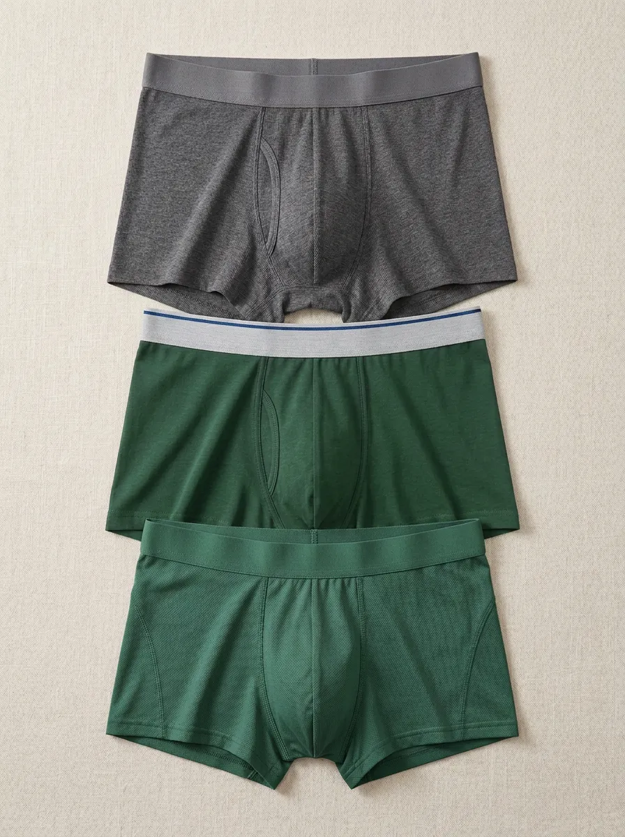 Breathable Boxer Briefs Set