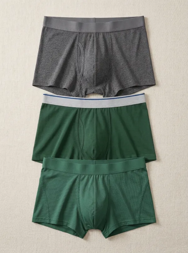 Breathable Boxer Briefs Set