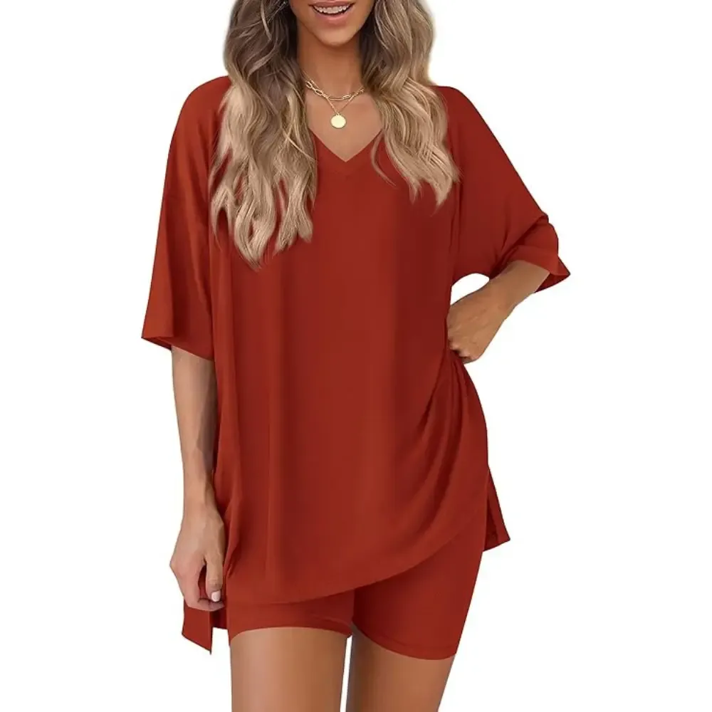 Women's Casual Loose Two-Piece Set🔥8-Pack - All Colors Included