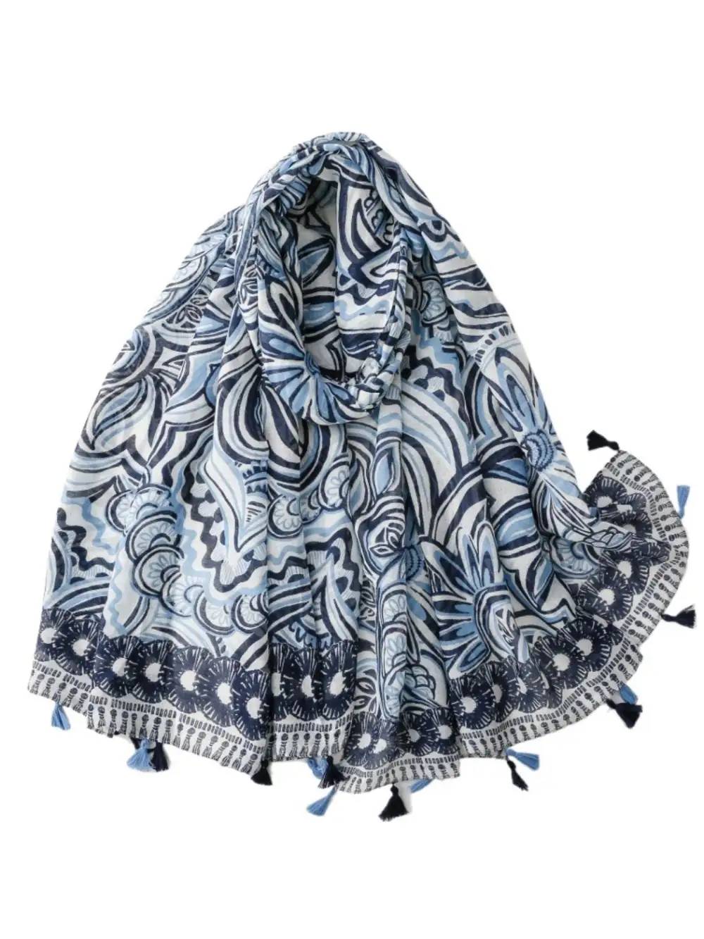 Boho Tassel Scarf