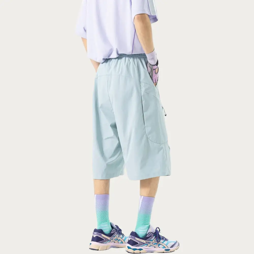 Refined Drawstring Pocketed Lightweight Men's Athletic Shorts