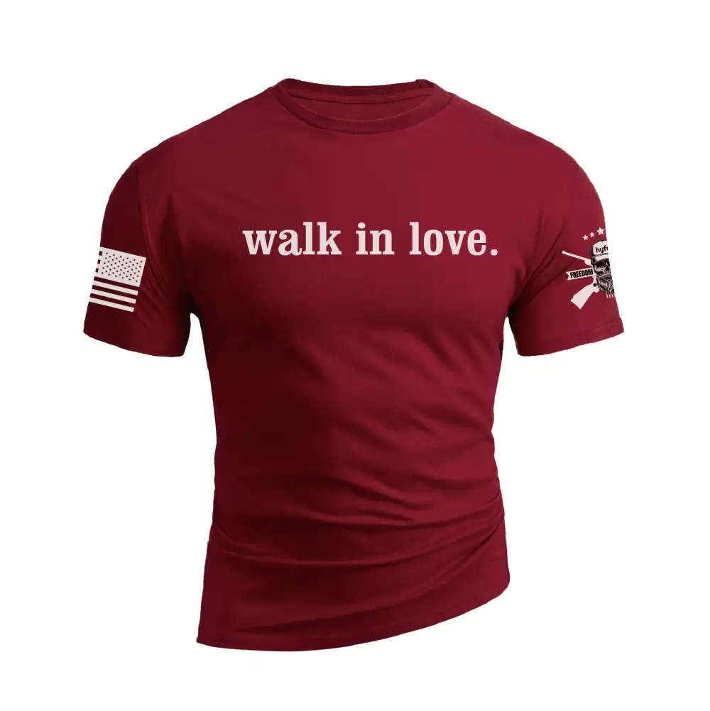 WALK IN LOVE GRAPHIC TEE
