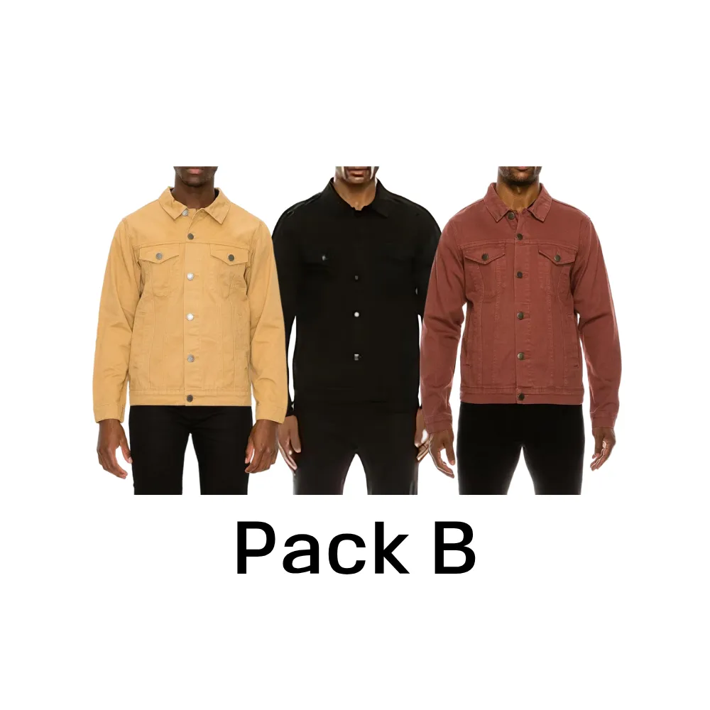 Essential Colored Denim Jacket