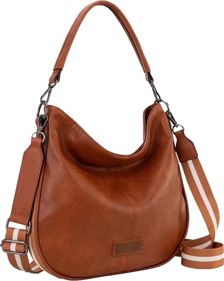 Hobo Bags Large Crossbody Bags for Women – Shoulder Purses with Striped Cotton Straps 🔥 Limited-Time Offer — 50% OFF