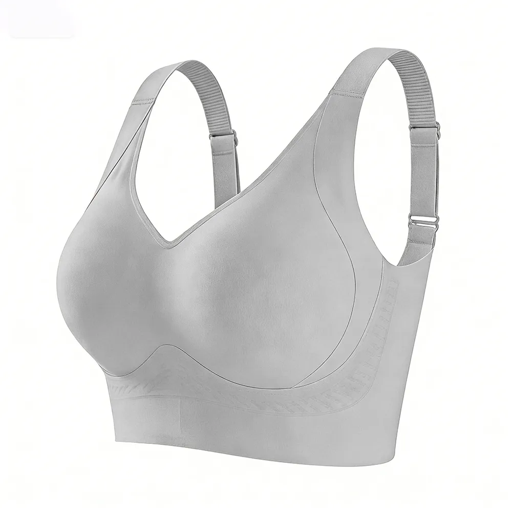 Plus Size Back Fat Smoothing Jelly Bra