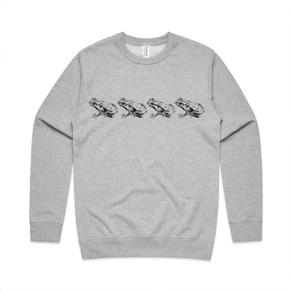 Simple and fashionable frog art pattern versatile casual sportswear shirt