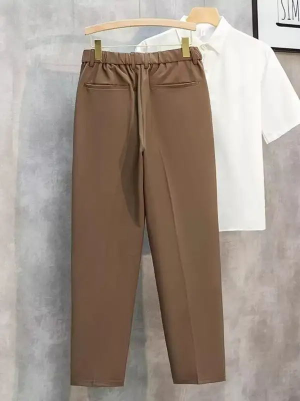 Men's Plus Size Classic Straight Leg Pants
