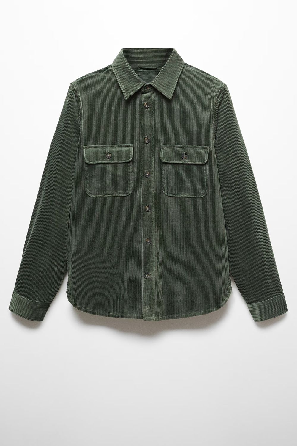 Corduroy Pockets Overshirt