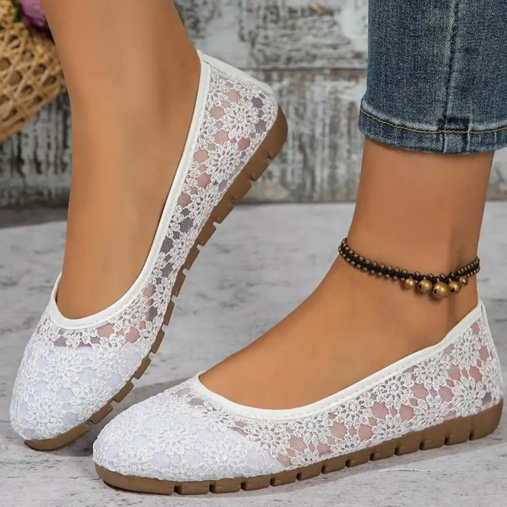 Round Toe Slip-Ons