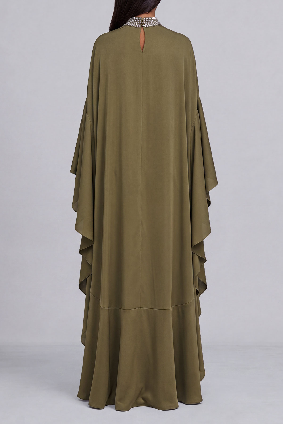 Batwing Sleeve Maxi Dress