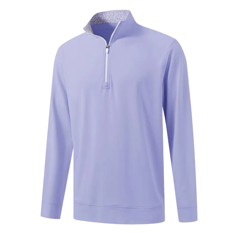 Men's lightweight turtleneck long-sleeved pullover