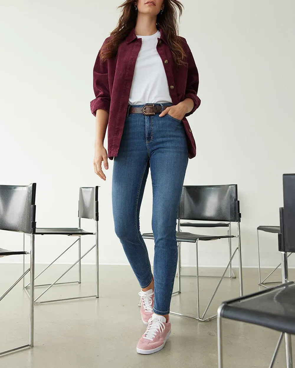 Skinny-Leg High-Rise Jean  Signature