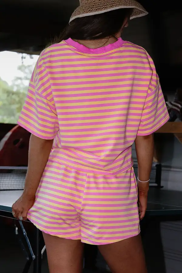 Relaxed Shorts Lounge Set Comfort