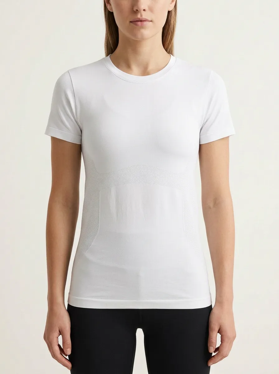 Women's Seamless Textured Training T-Shirt