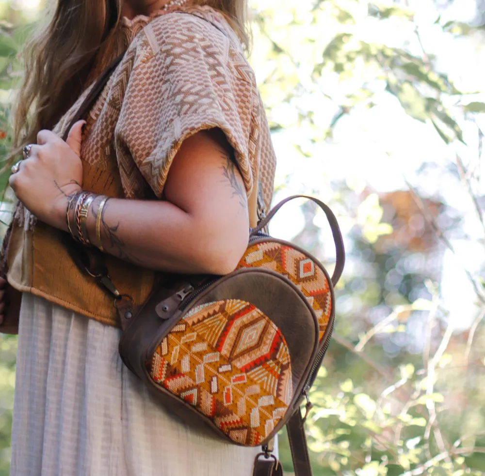 Classic Detail Casual Backpack
