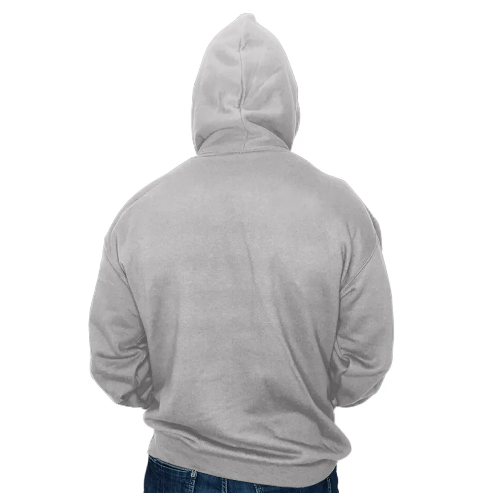Fierce Bulldog Print Hooded Sweatshirt