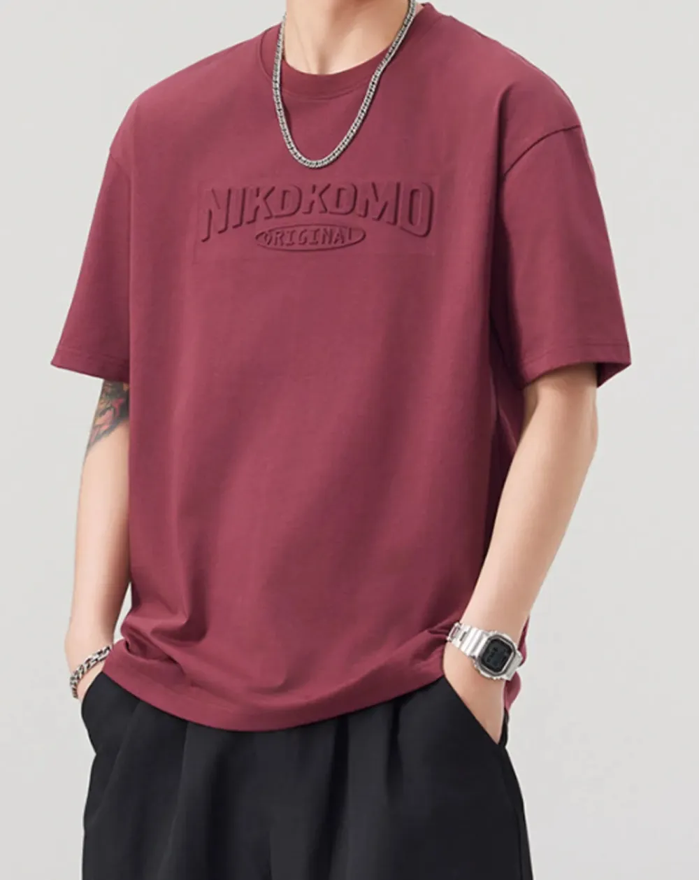 Daily Round Neck Short Sleeve T-Shirt