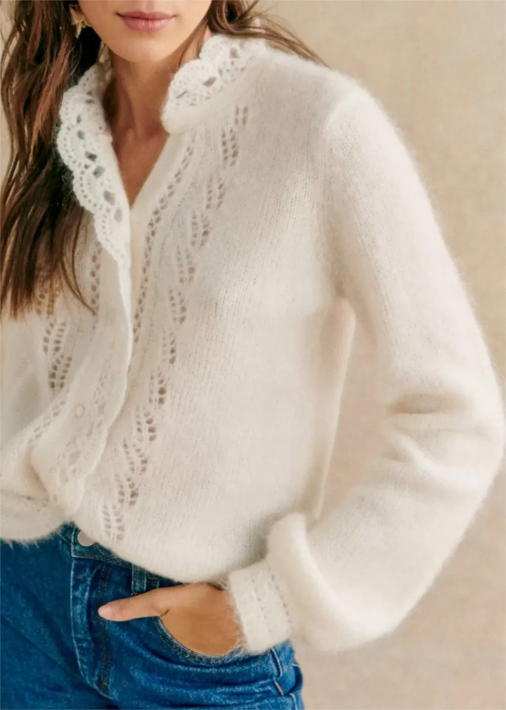 Mandarin Collar Knitwear