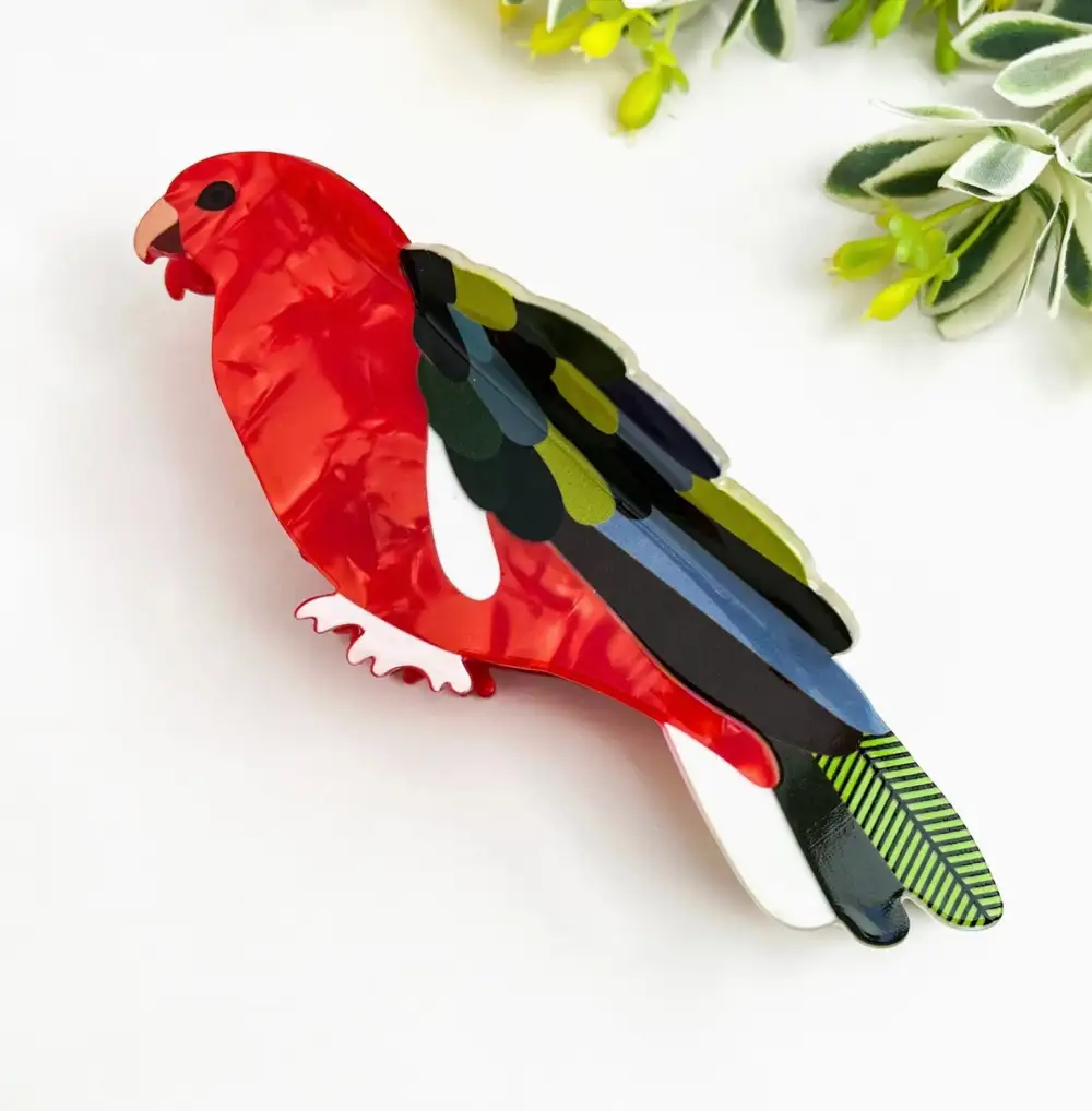 Bird Hair Claw Clip