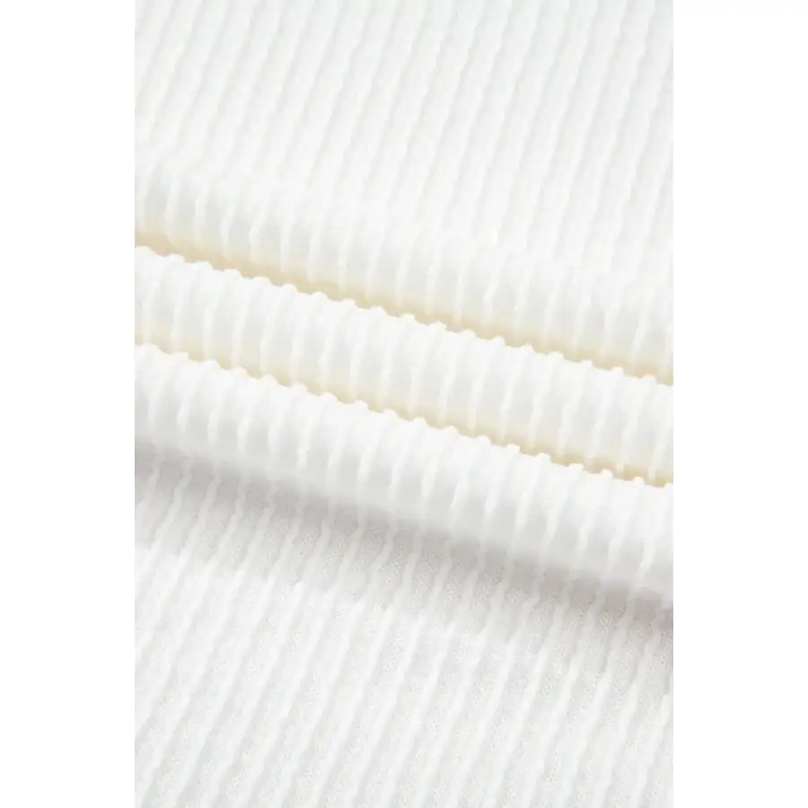 Contrast Trim Ribbed Knit Sleeveless Top