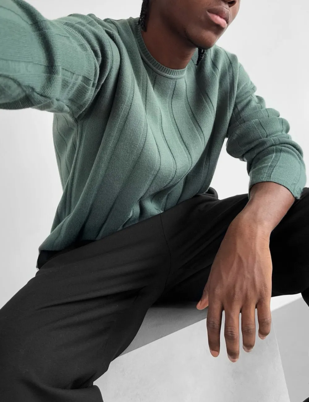 Minimal Knit Sweater