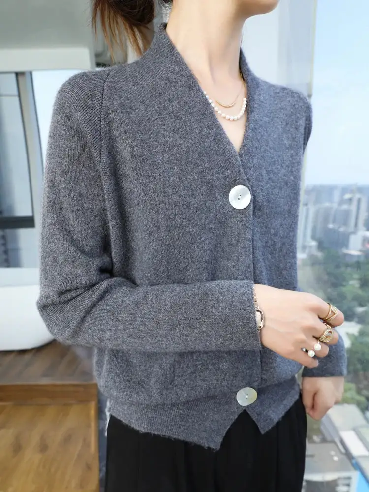 Pure Sophistication: Cashmere Essential Cardigan