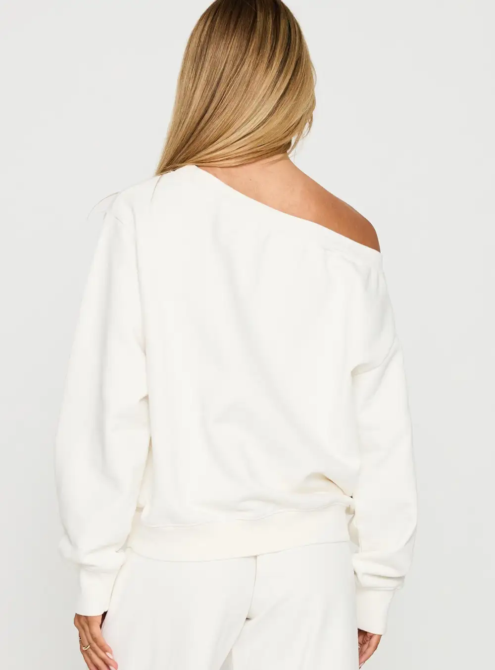 Dream Fleece Off Shoulder Sweatshirt